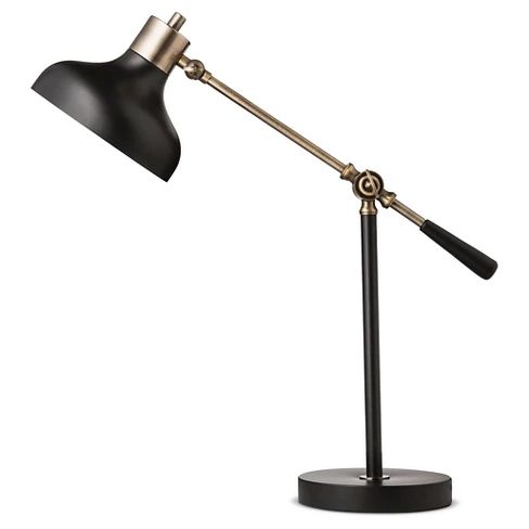 Crosby Schoolhouse Desk Lamp Black - Threshold™ | Target