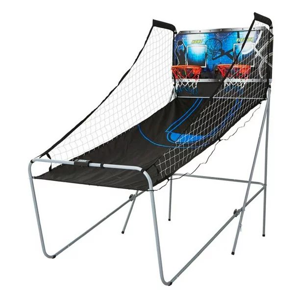 MD Sports 2-Player Arcade Basketball Game, LED Scoring System, Black/Blue | Walmart (US)