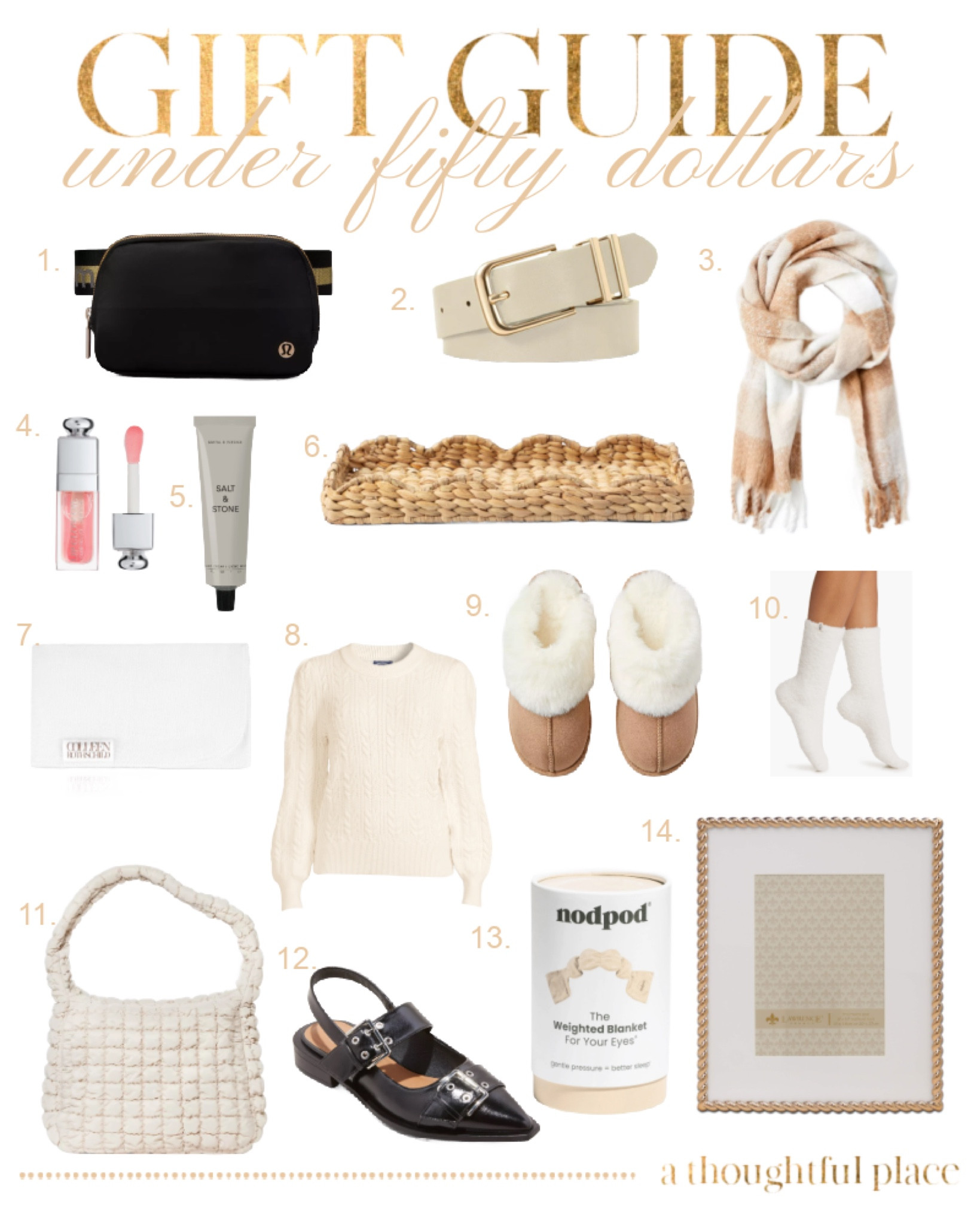 Great gifts all under $50 🤍