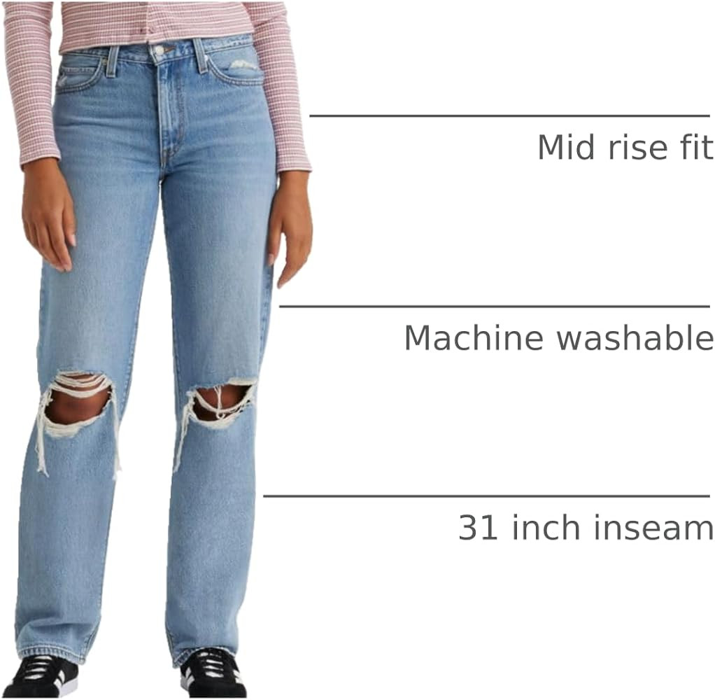 Levi's Women's 94 Baggy Jeans (Also Available in Plus) | Amazon (US)