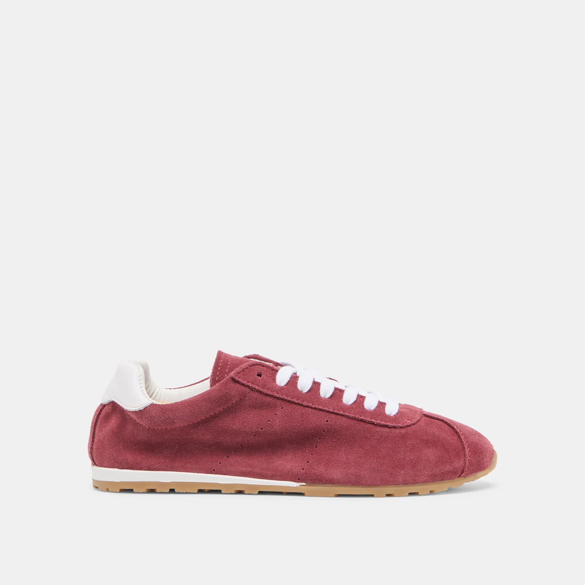 Serina Burgundy Suede Sneakers | Dolce Vita | DolceVita.com