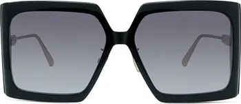 DIOR 59mm Gradient Square Sunglasses | Nordstrom | Nordstrom