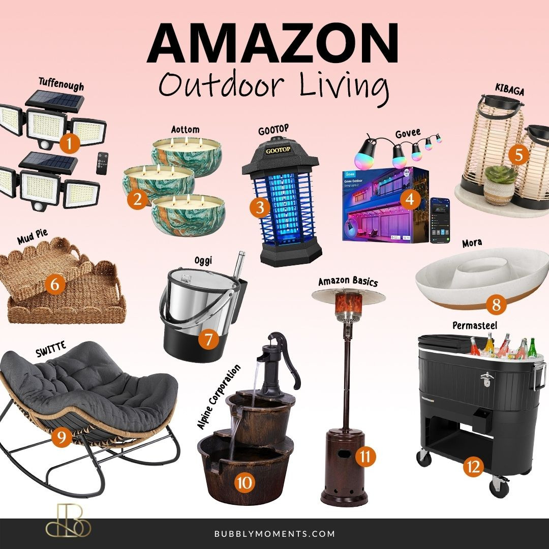 Make the most of sunny days with these Outdoor Living and Entertaining Must Haves ☀️ These Amazon finds are perfect for upgrading your patio, balcony, or backyard and making every gathering feel special. From comfy outdoor seating and cozy cushions to string lights, serving pieces, and stylish decor, these essentials help you create a space that’s both functional and inviting.
Whether you’re hosting a backyard BBQ, a casual dinner with friends, or just relaxing outside with family, the right setup makes everything easier and more enjoyable. Add simple touches like warm lighting and layered textures to create a welcoming outdoor vibe everyone will love.
Tap to explore all my outdoor favorites and save this post for your next get-together 🌿
#LTKHome #OutdoorLiving #OutdoorEntertaining #PatioDecor #BackyardGoals #AmazonFinds #HomeInspo #SummerVibes #OutdoorDecor #PatioSeason #EntertainingAtHome #GardenParty #HomeEssentials  

 