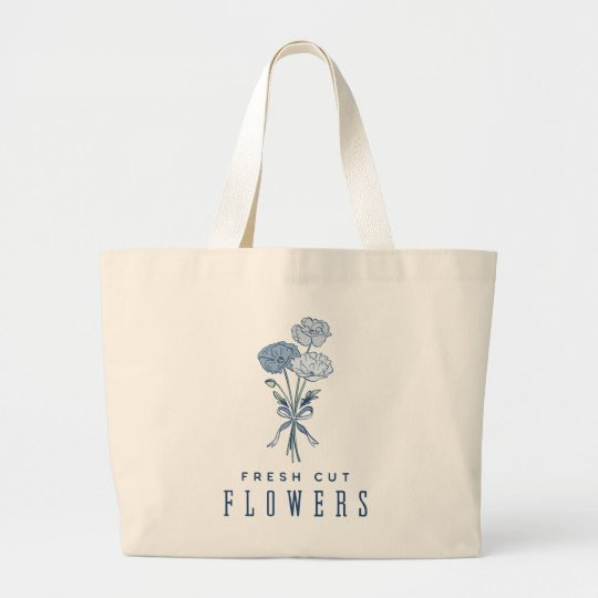 Fresh Cut Flowers Jumbo Bag | Zazzle.com | Zazzle