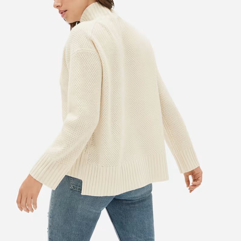 The Oversized Stroopwafel Turtleneck in ReCashmere | Everlane