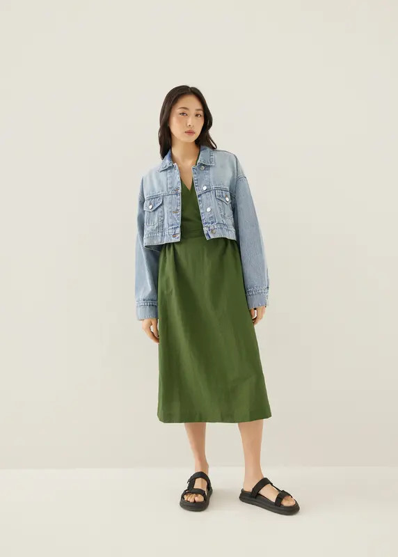 Hetti Denim Boxy Jacket | Love, Bonito USA
