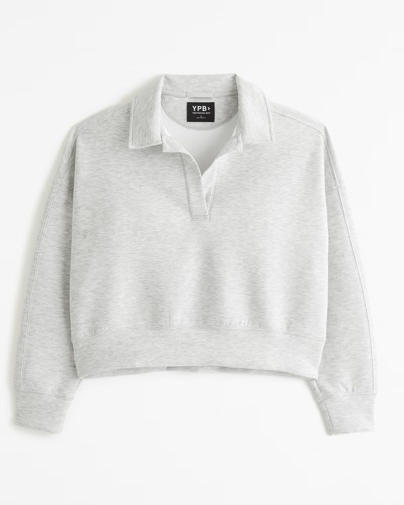 YPB neoKNIT Polo Sweatshirt | Abercrombie & Fitch (US)