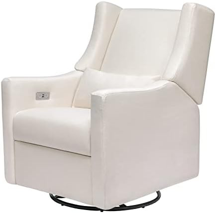 Babyletto Kiwi Electronic Power Recliner and Swivel Glider with USB Port in Performance Cream Eco... | Amazon (US)