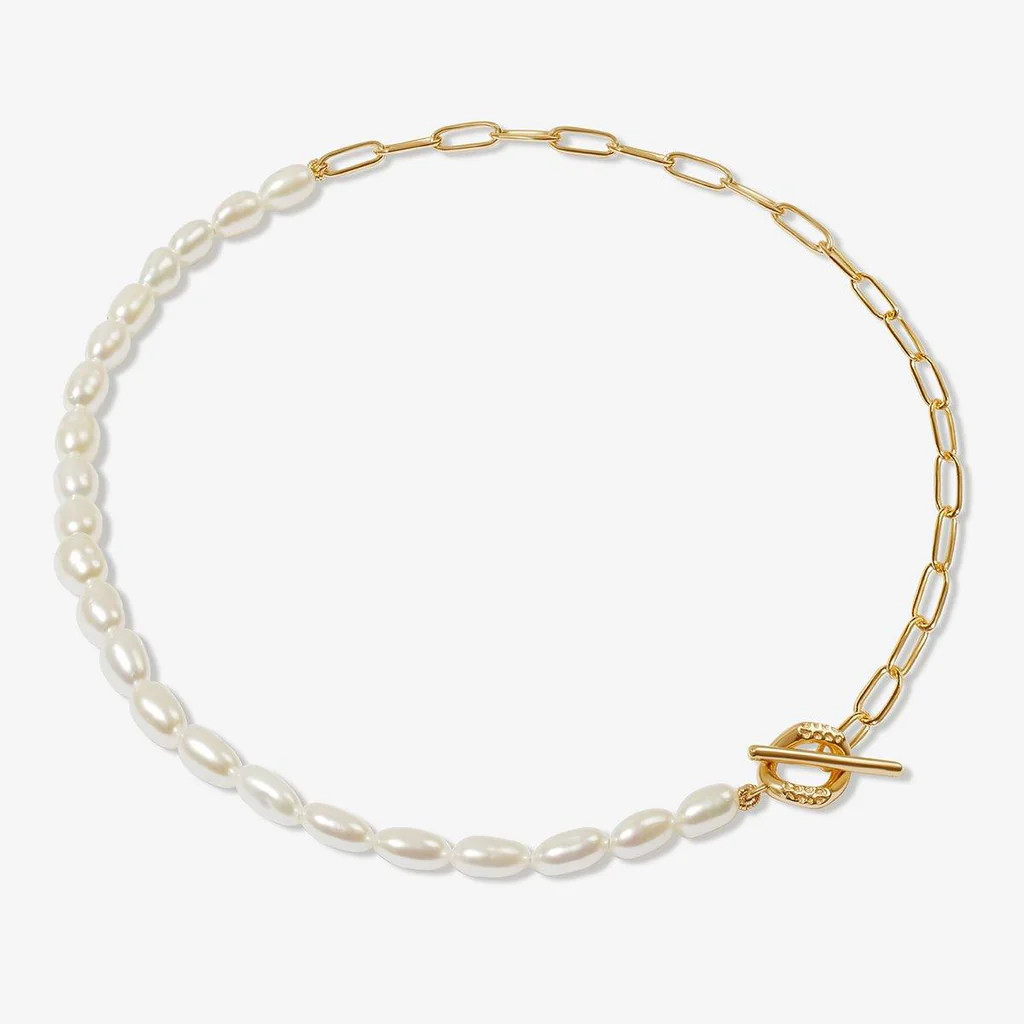 Ricci pearl anklet | Adornmonde