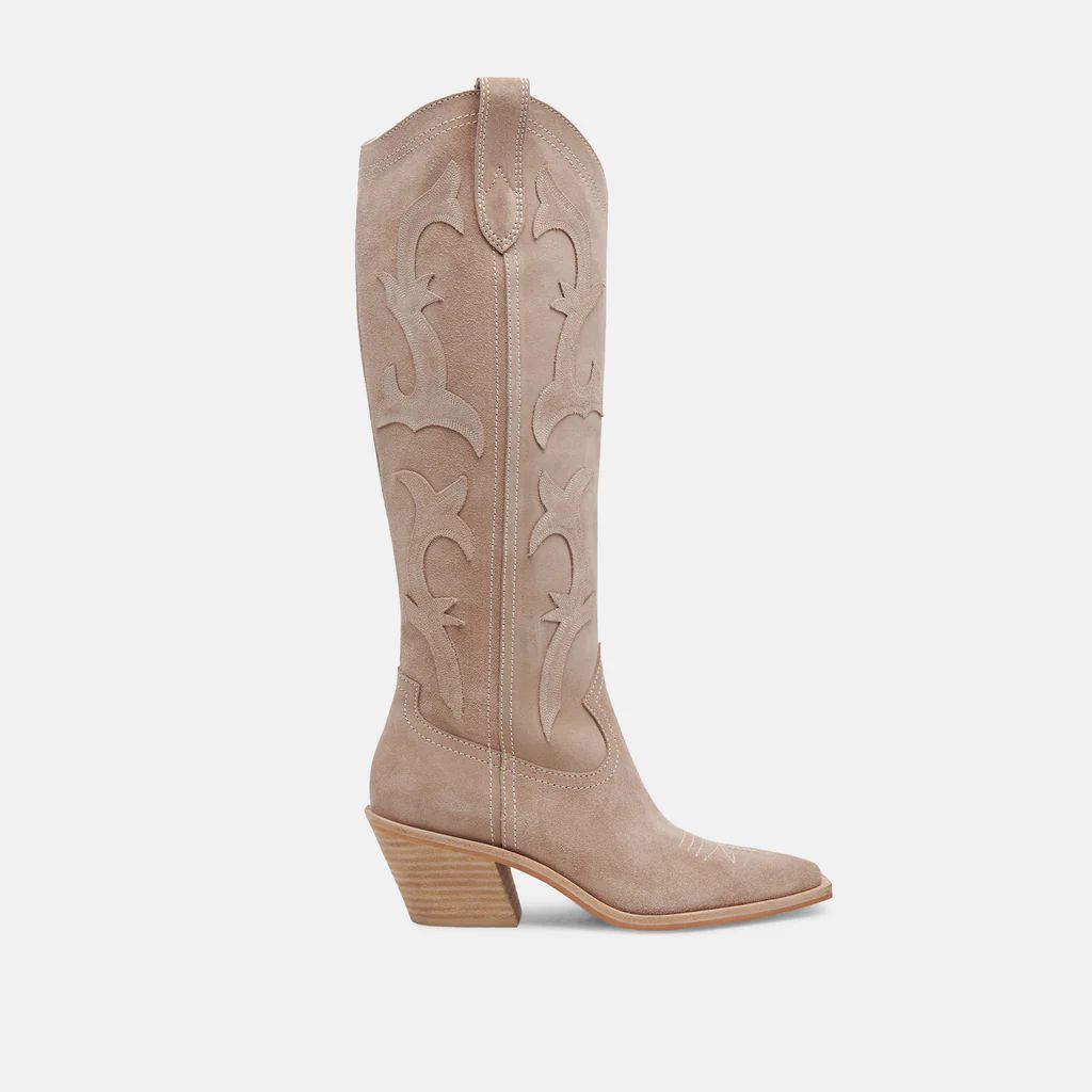SAMARE BOOTS TAUPE SUEDE | DolceVita.com