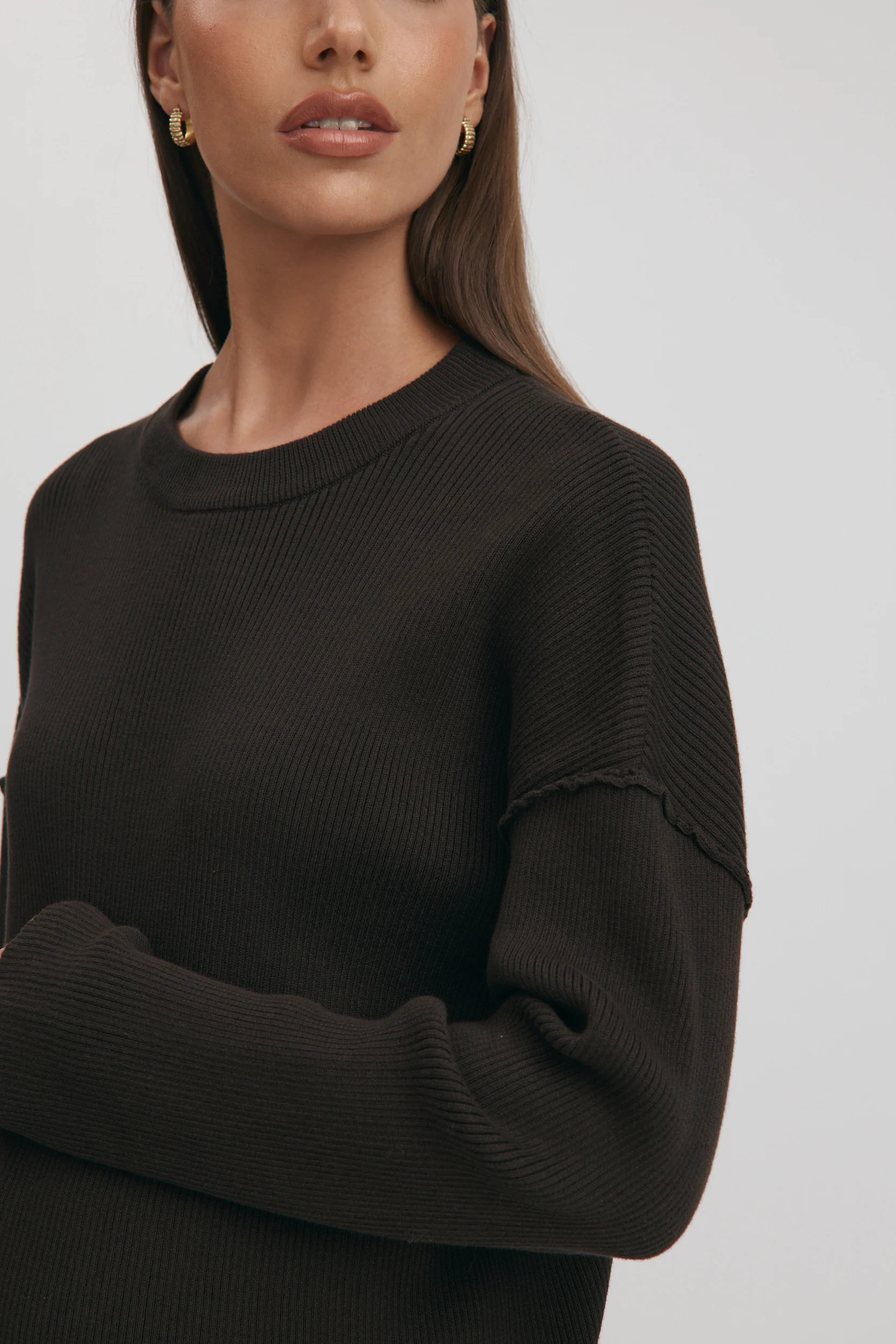 Catalina Jumper (Chocolate) | Legoe Heritage Maternity APAC