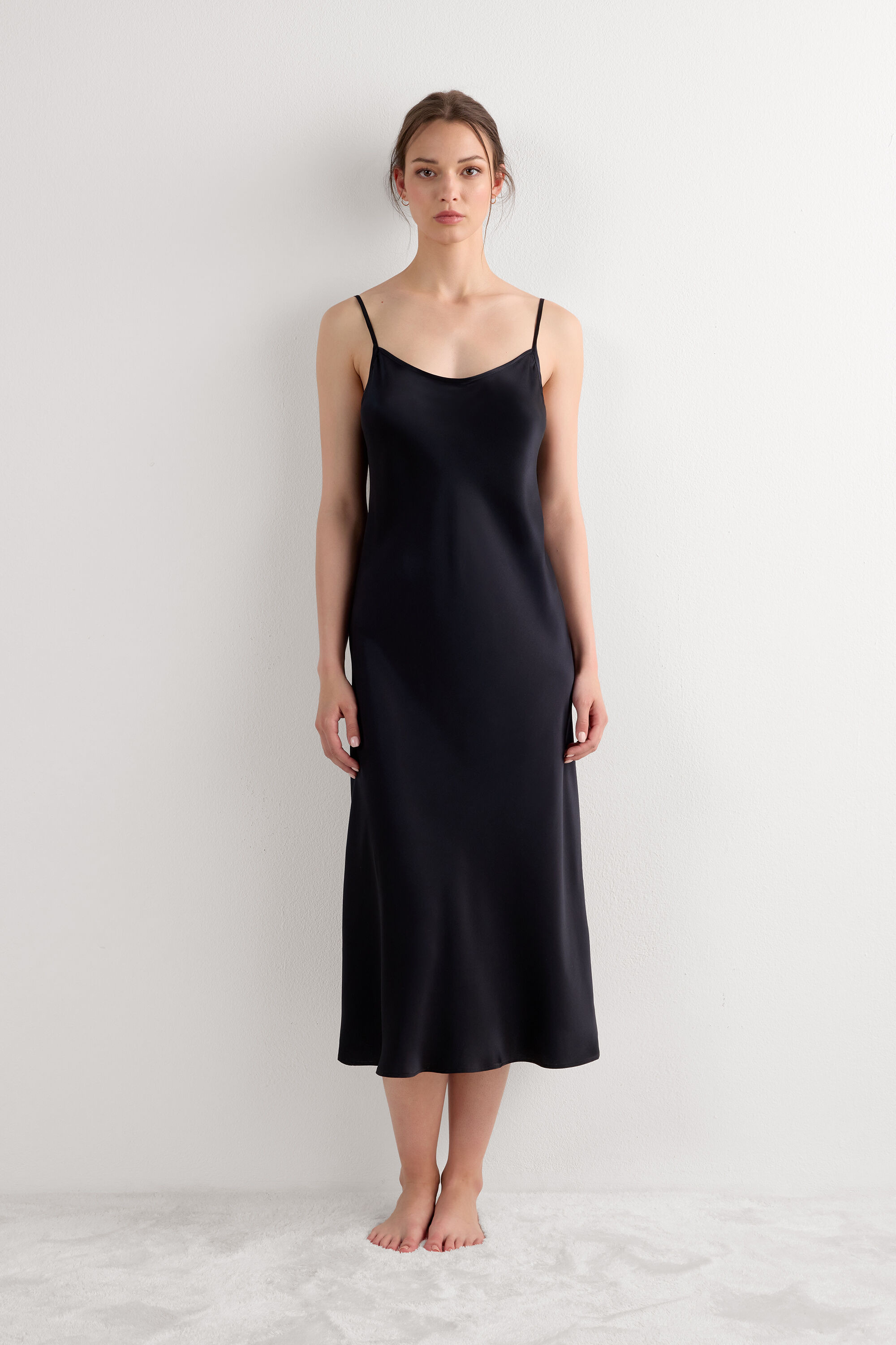 Midi-Length Slip in Silk - Intimissimi | Intimissimi (US)