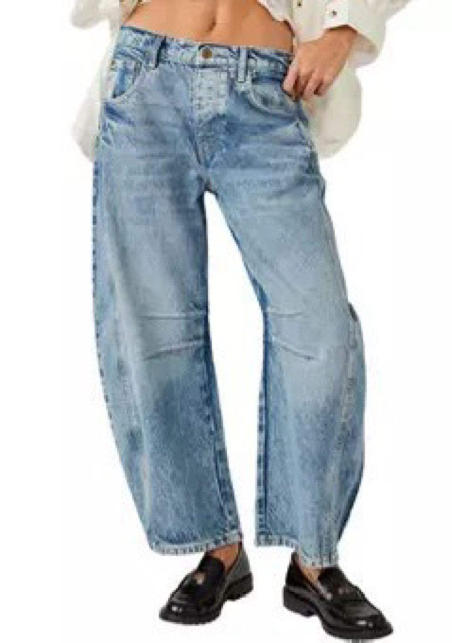 I have been waiting for these Free People Barrel Jeans to go on Sale!

#LTKMidsize