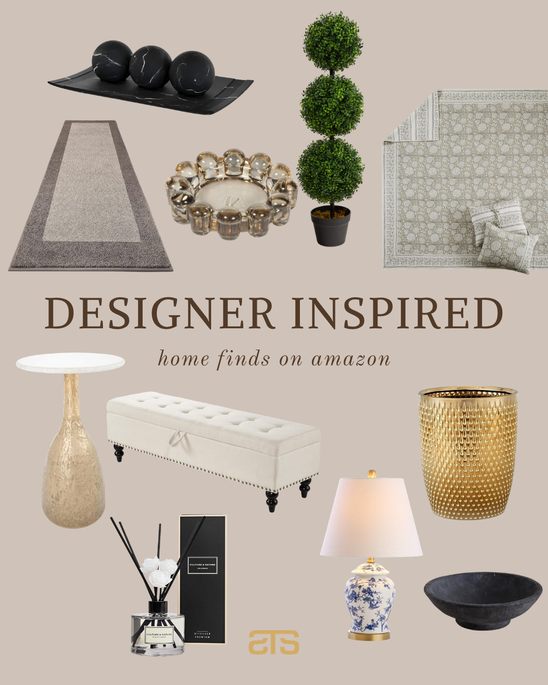 Your home is about to look like it belongs in an interior design magazine and Amazon is fully to thank 😍 A rug, greenery, end table, lamp, and so much more, all designer-inspired finds that won't break the bank. 

#amazonhome #designerinspired #designerforlless #affordablehomedecor #homedecorinspo #rugsofinstagram #greenerydeckor #homelighting #livingroomdecor #budgethomedecor #amazondecor 

 #LTKHome