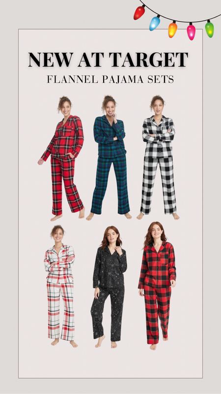 Holiday flannel pajama sets at Target

#LTKHoliday #LTKstyletip #LTKfindsunder50