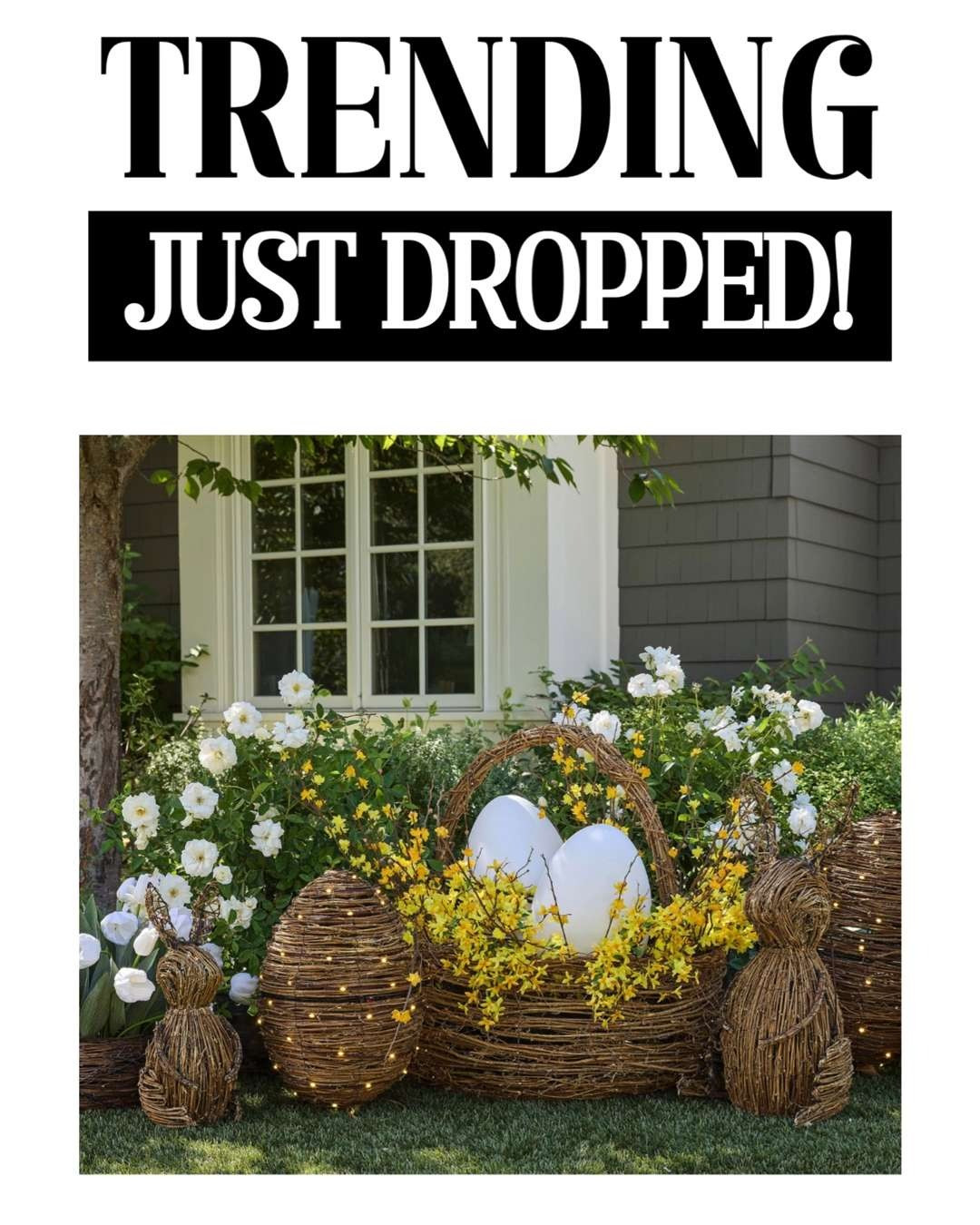 Spring just got a glow-up 🌸✨ The Lit Rattan Easter Collection from Pottery Barn is the perfect way to add warm, cozy charm to your spring decor. These beautifully woven pieces bring soft lighting and elevated Easter vibes to any space — absolutely obsessed! 🐰💛 
#LTKSpring #LTKEaster #LTKFinds 

     

#LTKSeasonal #LTKHome #LTKSeasonal #LTKHome #LTKSaleAlert