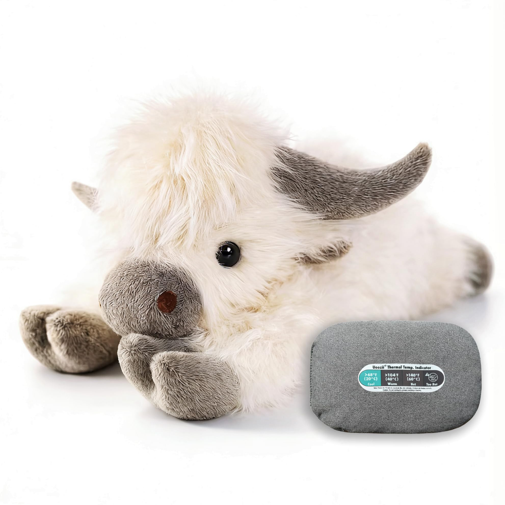 Amazon.com: uoozii 24" | 5 Pounds Highland Cow Weighted Stuffed Animals with Removable Unscented Microwavable Pouch, Cute Coolable Warmable Weighted Plush Gift for Kids & Adults : Toys & Games | Amazon (US)