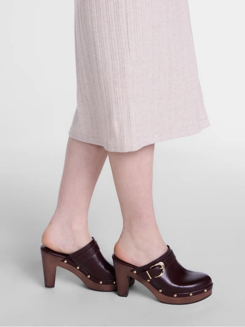Scenario Women's Heeled Clogs | Walmart (US)