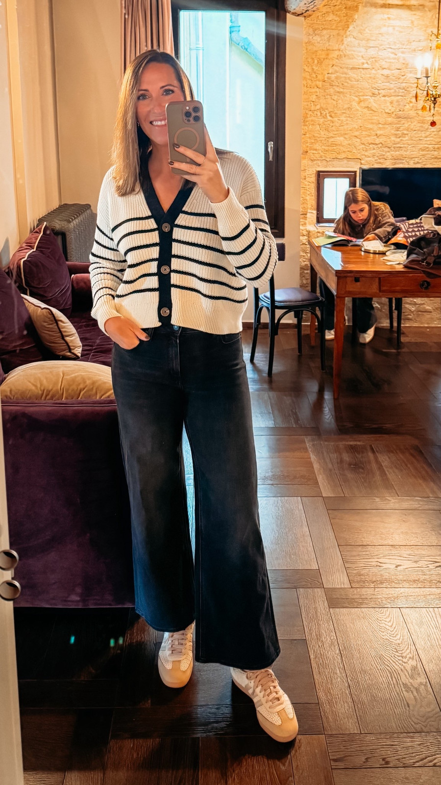 Fall in Italy calls for cozy layers and comfy shoes for exploring.