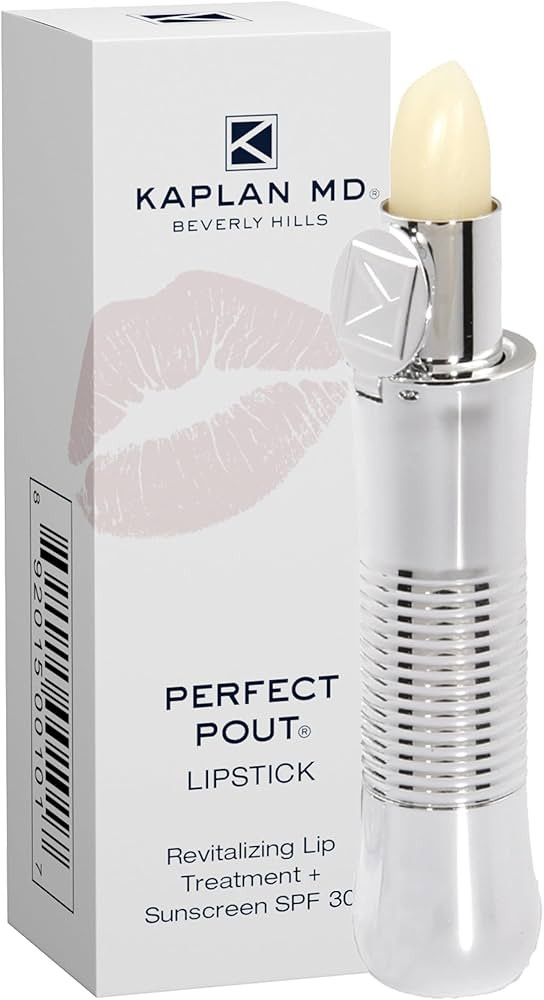 KAPLAN MD Perfect Pout Lipstick, Revitalizing Treatment + SPF 30 Sunscreen, 0.11 oz | Amazon (US)