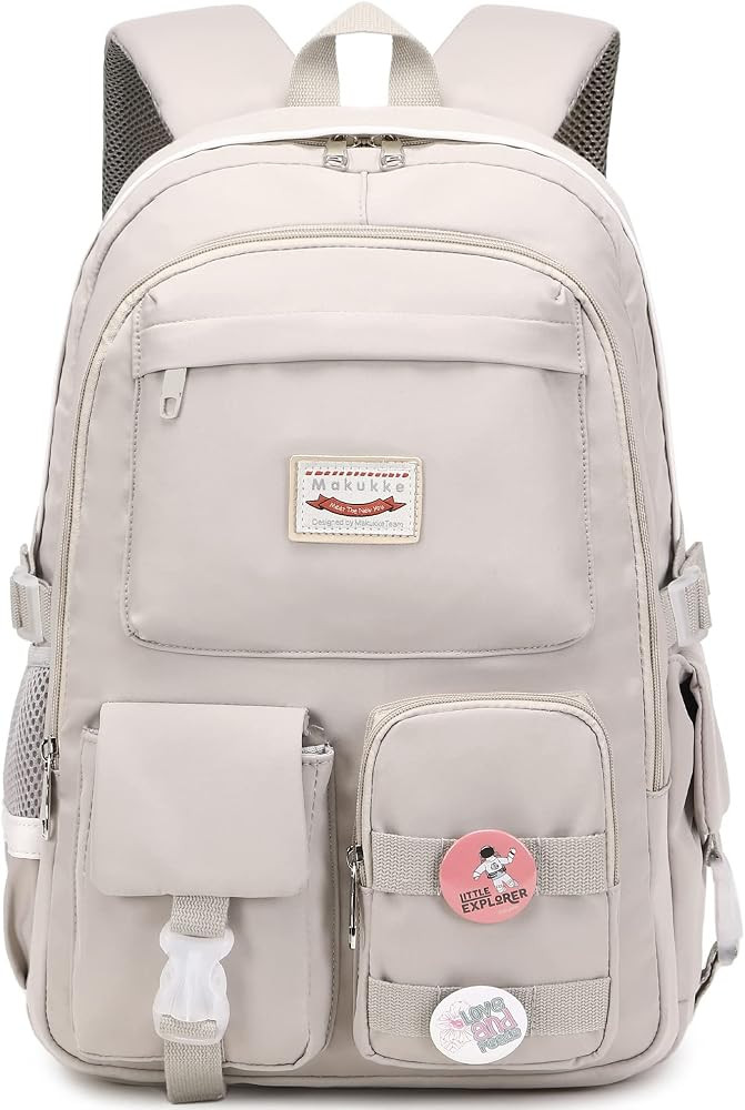 Makukke School Backpacks for Teen Girls - Laptop Backpacks 15.6 Inch College Cute Bookbag Anti Th... | Amazon (US)