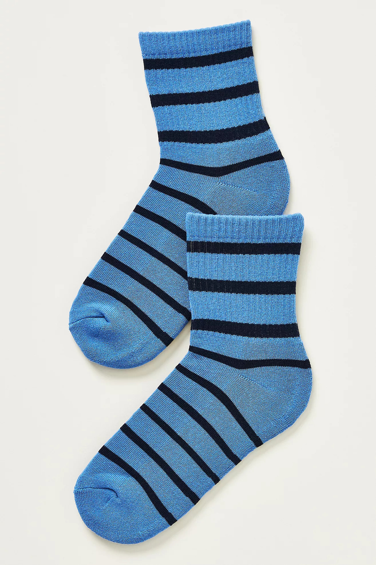 Sporty Ribbed Striped Socks | Anthropologie (US)