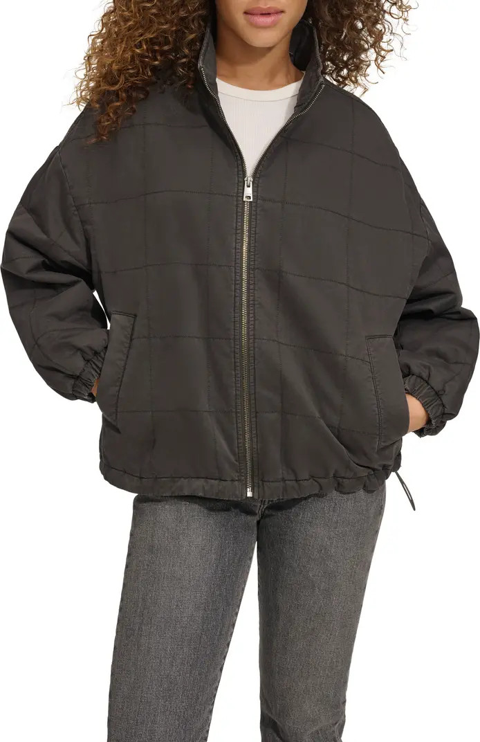 Levi's® Box Quilted Water Resistant Cotton Jacket | Nordstrom | Nordstrom