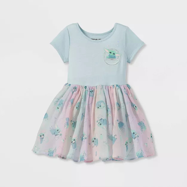 Toddler Girls' Star Wars Tutu Dress - Green | Target