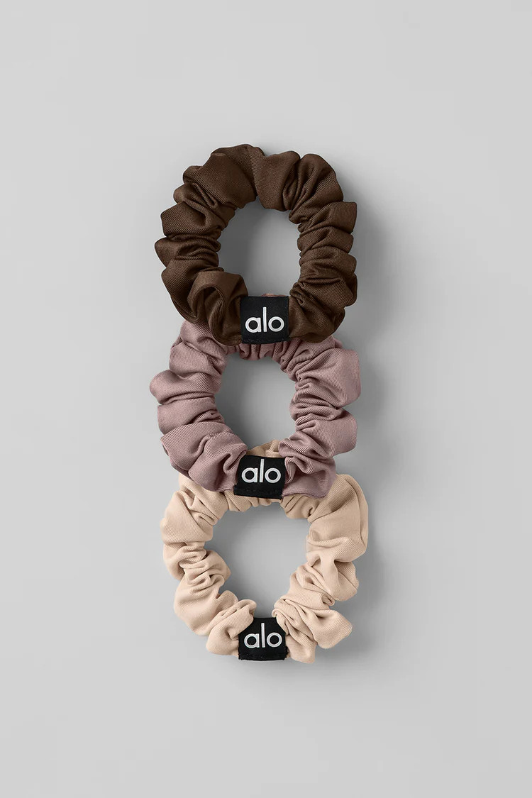 Fresh Mini Scrunchie 3-Pack | Alo Yoga (US)
