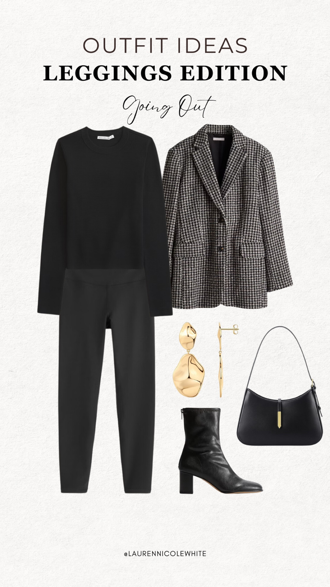 Going out leggings outfit idea 

#LTKStyleTip #LTKSeasonal