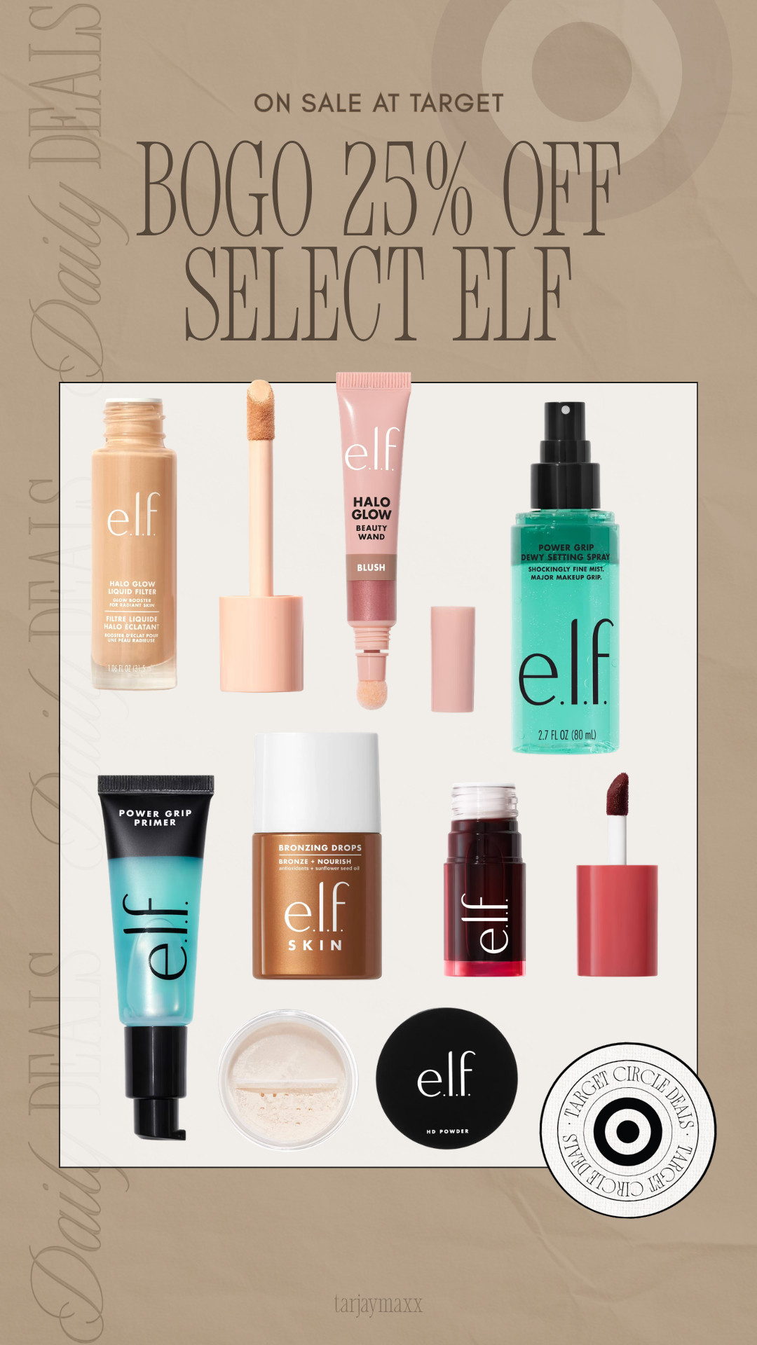 Target beauty lovers, don't skip this one 💖 Select e.l.f. products are BOGO 25% off right now, including some of their most loved makeup and skincare favorites. Perfect time to restock your everyday essentials or finally try those viral products you've been eyeing!

wedding guest dress summer, summer outfits, summer dresses, country concert outfits, fathers day gift guide, plus size fashion, date night outfits, vacation outfits beach, work outfits, business casual workwear, elf cosmetics, beauty deals, makeup favorites, drugstore beauty
 

 #LTKmorningroutine #LTKselfcare #LTKBeauty