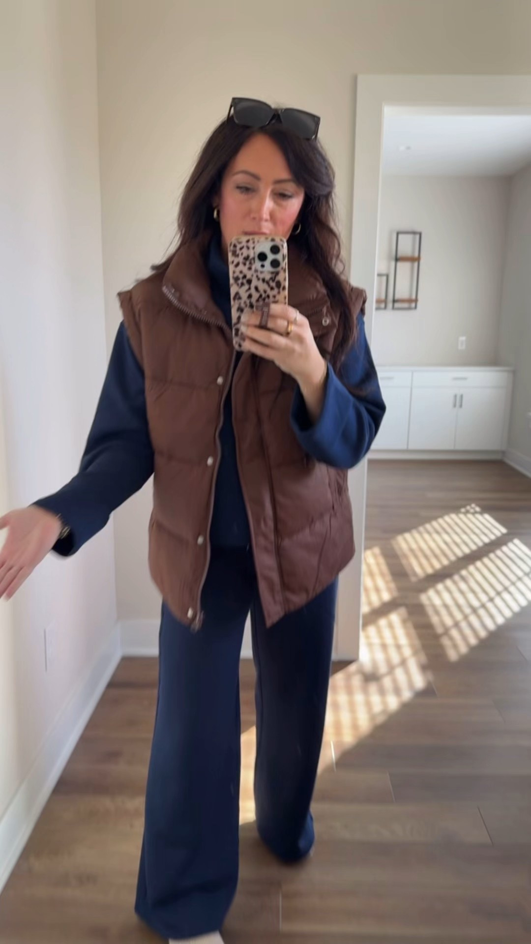 • medium vest - oversized fit 
• medium top
• medium pants - regular length 
• clogs run big, size down one

#LTKSeasonal #LTKStyleTip #LTKFindsUnder50