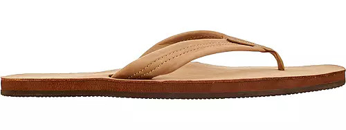 Rainbow Men's Single Layer Premier Leather Flip Flops | Public Lands