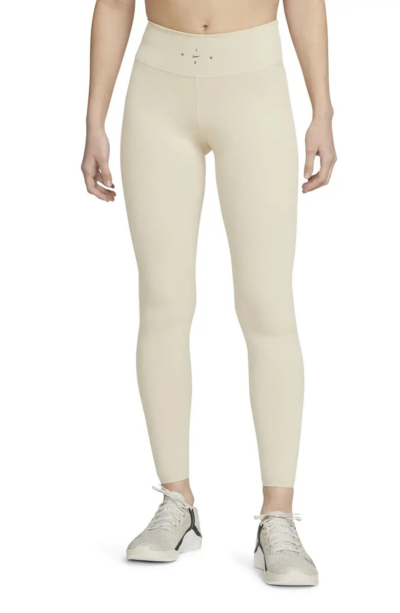 One Luxe Dri-FIT Rib Leggings | Nordstrom