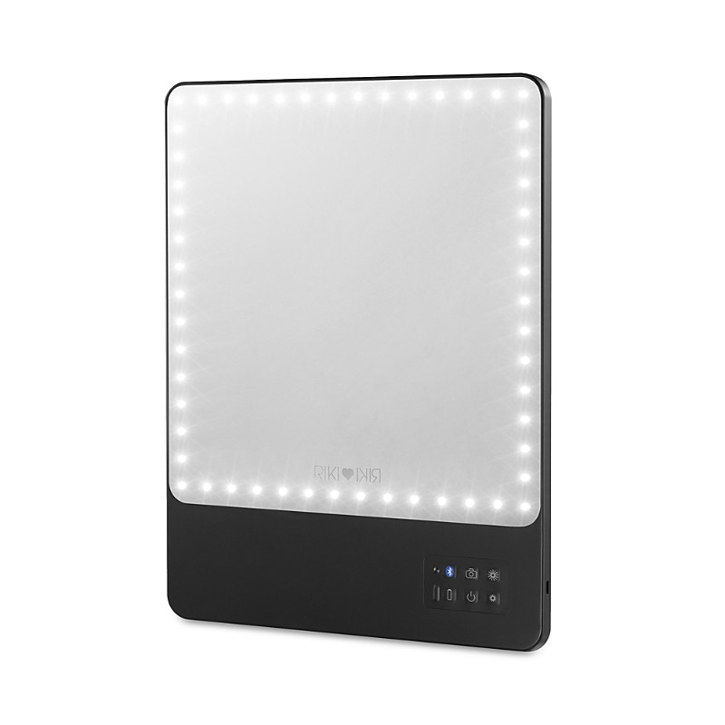 Riki Loves Riki Skinny Led Travel Magnifying Mirror with Bluetooth, 5X Magnification | Bloomingdale's (US)