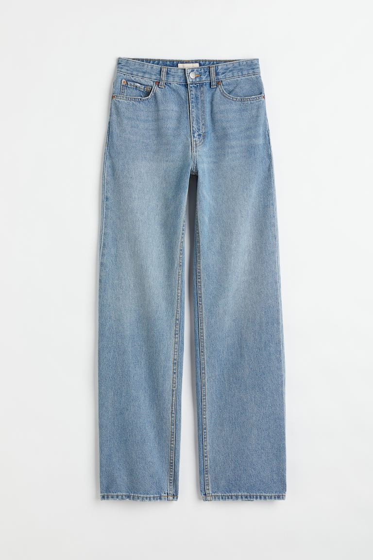 Straight High Jeans | H&M (UK, MY, IN, SG, PH, TW, HK)