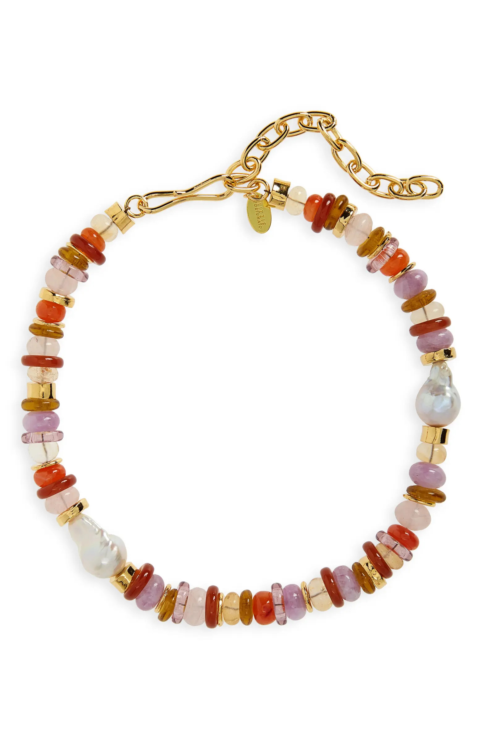 Lizzie Fortunato Desert Pearl Beaded Necklace | Nordstrom | Nordstrom