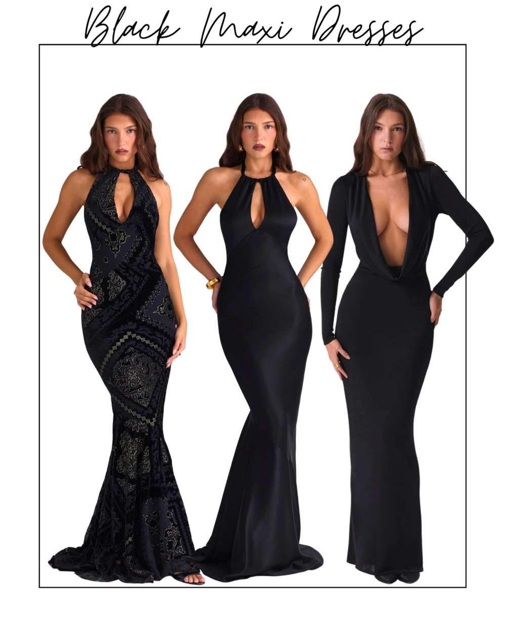 Black maxi dresses and gowns bring timeless elegance with a dramatic, polished finish 🖤 Flowing lengths and sculpted silhouettes make them perfect for formal events, evening occasions, and standout moments.
#BlackMaxiDress #BlackGown #BlackEveningDress #FormalDress #EveningGown #FloorLengthDress #OccasionDress #WeddingGuestDress 

 #LTKMidsize #LTKPetite #LTKPlusSize