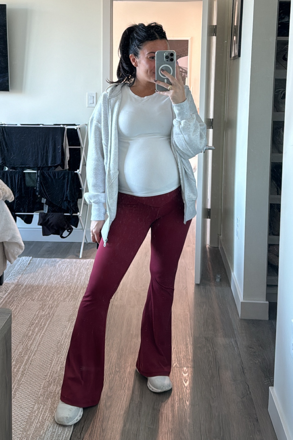 Sweater: small
Top: small
Pants: medium 
Sneakers: TTS

#LTKShoeCrush #LTKBump #LTKHoliday