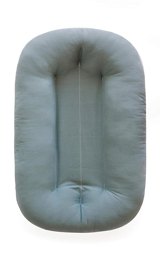 Snuggle Me Organic Bare | Baby Lounger & Infant Floor Seat | Newborn Essentials | Organic Cotton,... | Amazon (US)