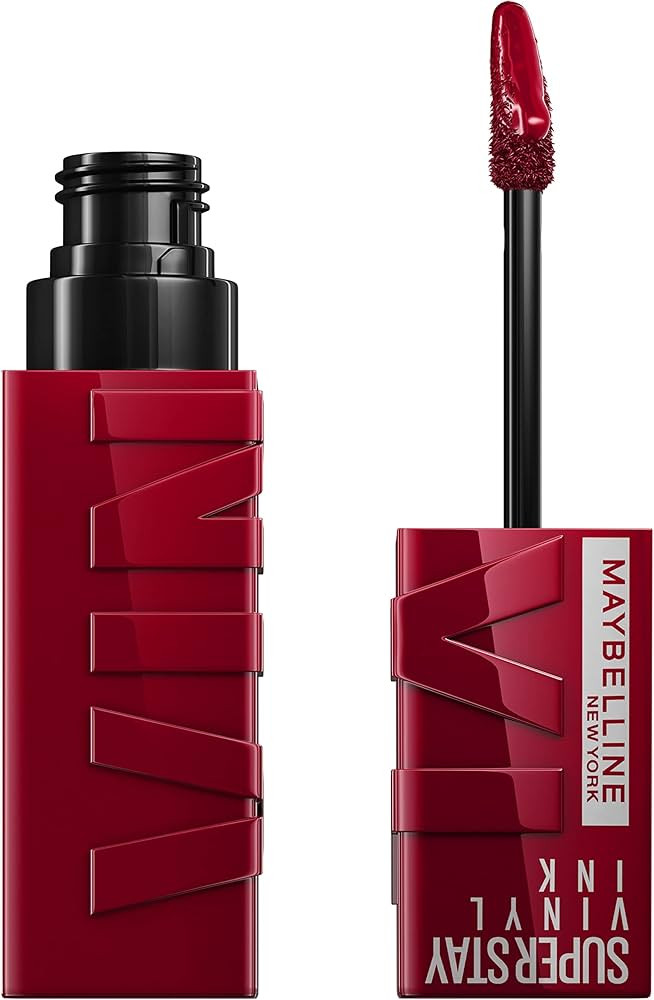 Maybelline Super Stay Vinyl Ink Longwear No-Budge Liquid Lipcolor Makeup, Highly Pigmented Color ... | Amazon (US)