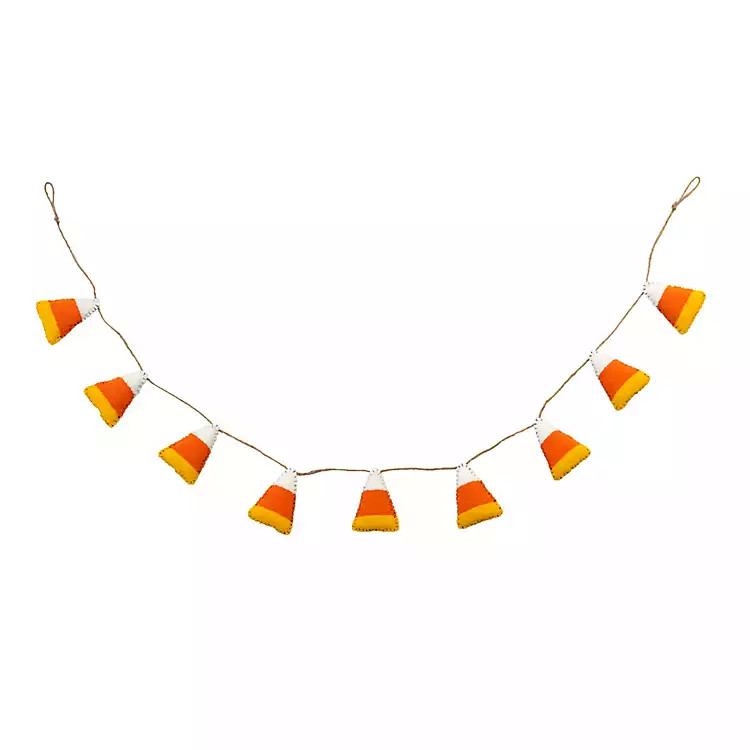 Candy Corn Halloween Banner | Kirkland's Home