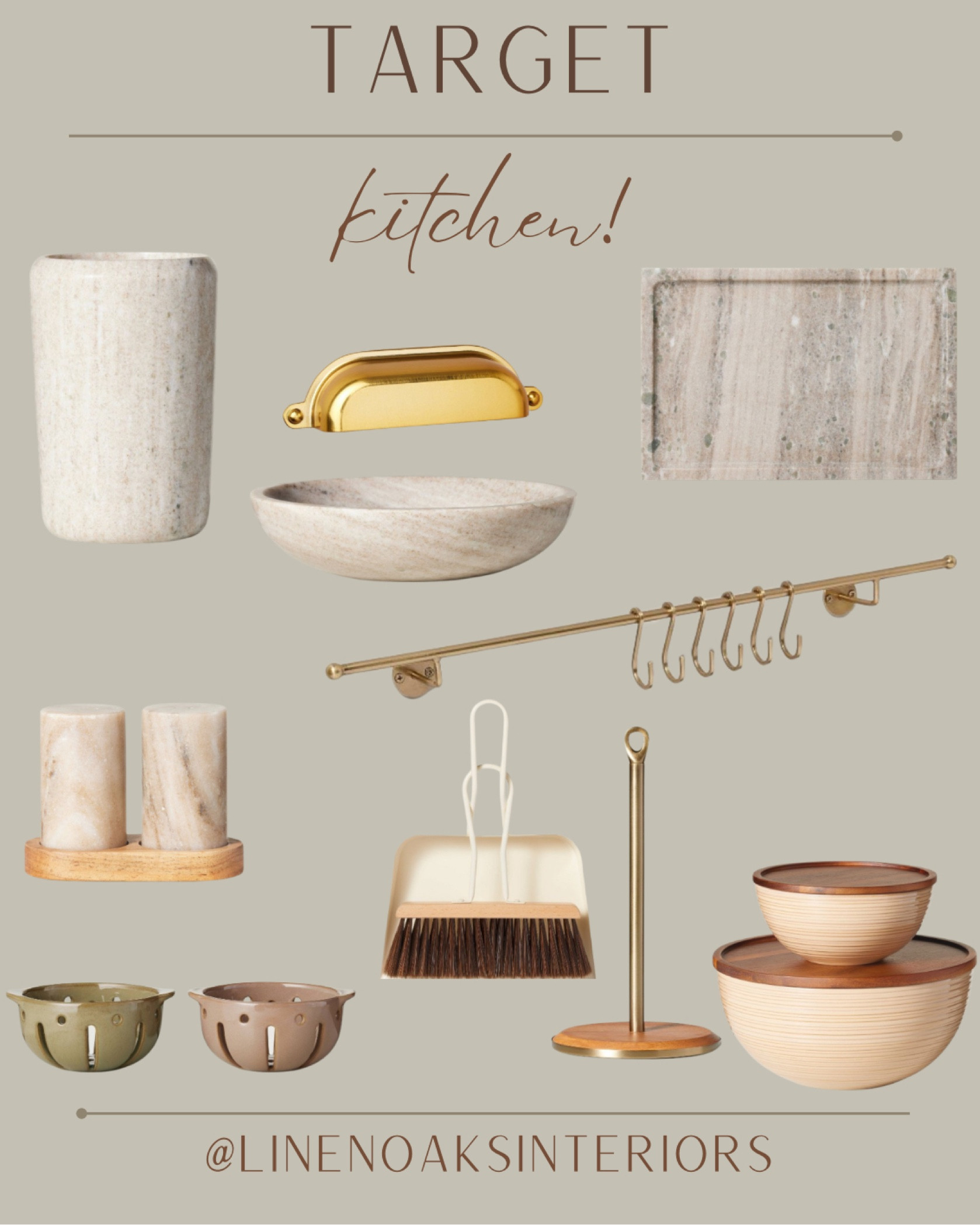 Target kitchen
Utensil holder, utensil croc, pulls, brass holder, bowls, salt and pepper shaker, marble tray, marble bowl, fruit bowl, paper towel holder, berry bowls, dust pan 

#LTKstyletip #LTKhome #LTKfindsunder50