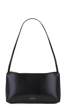 Mansur Gavriel Gaia Shoulder Bag in Black & Flamma from Revolve.com | Revolve Clothing (Global)