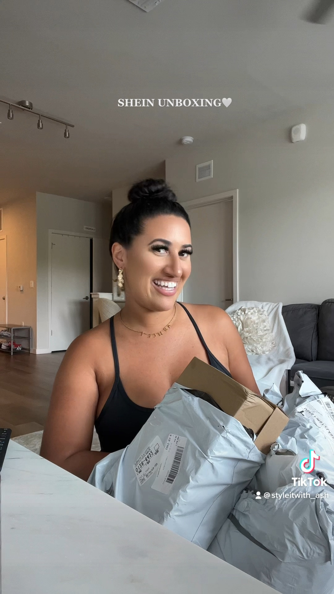 SHEIN unboxing🤍 
Summer haul
Vacation haul 
Silver heels 
Silver mules
White summer top
Classy top
Flare pants 
Satin flare pants
Green maxi dress 
Vacation dress
Basic tee
Skims dupe tee 
Fitted tee 

Wearing size M in all tops, M in pants, heels true to size! 
#likeit

#LTKstyletip #LTKSeasonal #LTKunder50