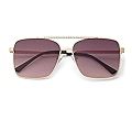 SOJOS Trendy Aviator Sunglasses Womens Oversized Retro Rhinestone Double Bridge Square Women Shad... | Amazon (US)
