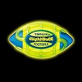 Tangle NightBall Glow in the Dark Light Up LED Football, Green with Blue | Amazon (US)