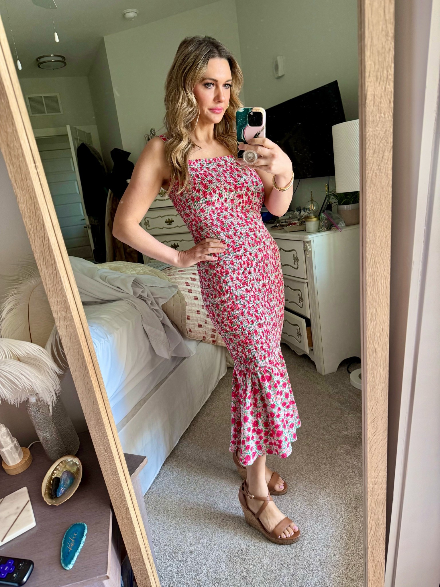 Great spring/summer dress. It’s very stretchy so I’m wearing a small and usually I’m a medium 

#LTKSeasonal #LTKU