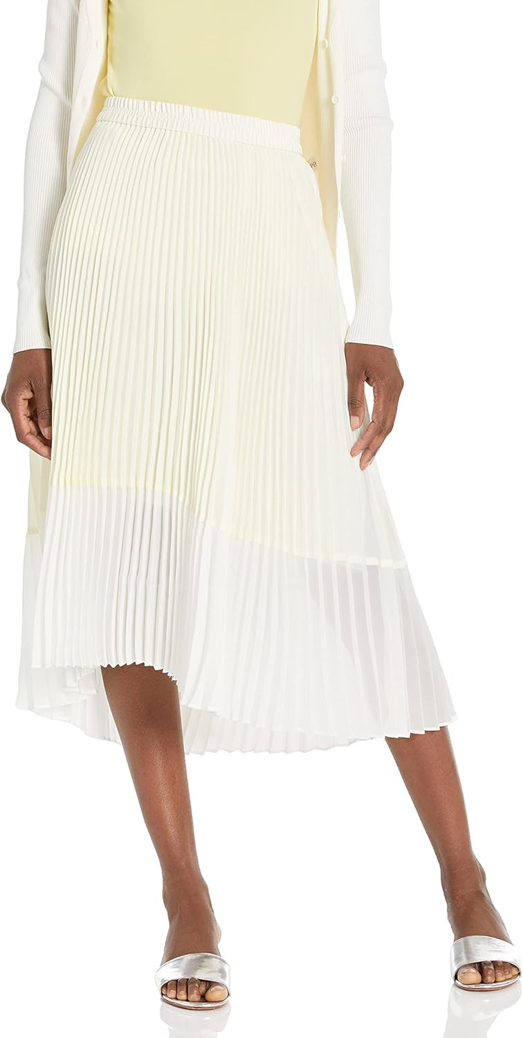 Club Monaco Women's Tonie Pleated Skirt | Amazon (US)