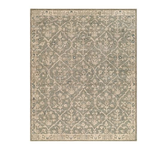 Lea Hand-Knotted Wool Rug | Pottery Barn (US)